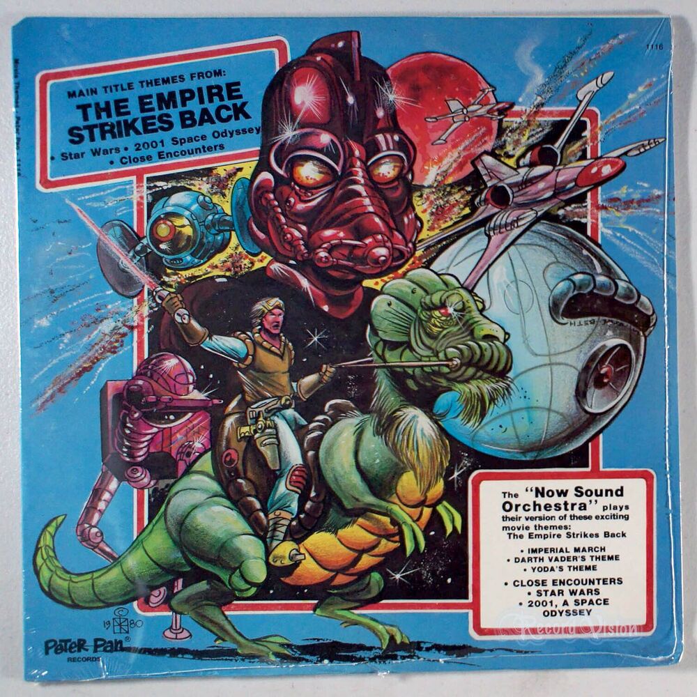 Peter Pan - Main Title Themes: Star Wars (1980) [SEALED] Vinyl LP Empire Strikes